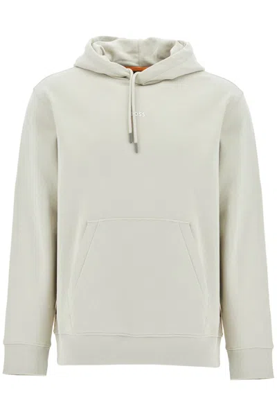 HUGO BOSS PRINTED HOODIE WITH HOOD