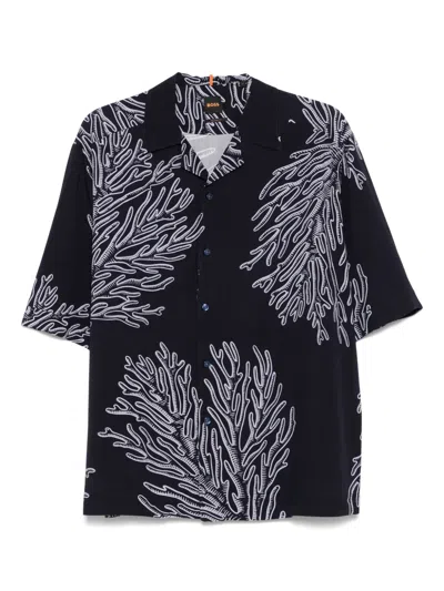 HUGO BOSS PRINTED SHIRT