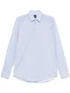 Hugo Boss Printed Shirt In Blue