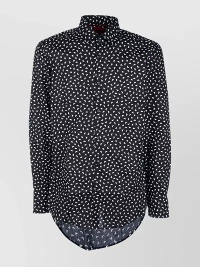 HUGO BOSS PRINTED SHIRTS BUTTON-DOWN COLLAR