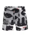 Hugo Boss Printed Shorts In Black