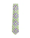 Hugo Boss Printed Tie In Multicolor Silk In Multi