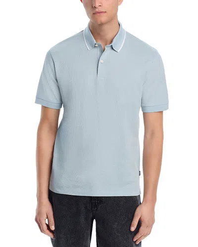 Hugo Boss Prout Polo In Light Blue