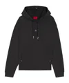 Hugo Boss Pull Over Hoodie In Black