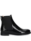 Hugo Boss Pull-tab Chelsea Boots In Black