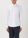 Hugo Boss Regular Fit Shirt With Long Sleeves In Weiss