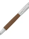 Hugo Boss Pure Iconic Ballpoint Pen In Brown