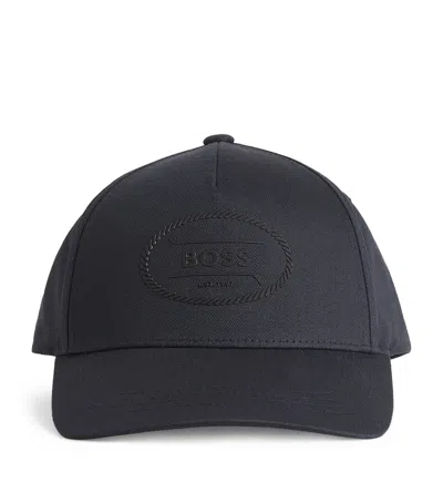 Hugo Boss Pyer Golf Off-course Baseball Cap In Blue
