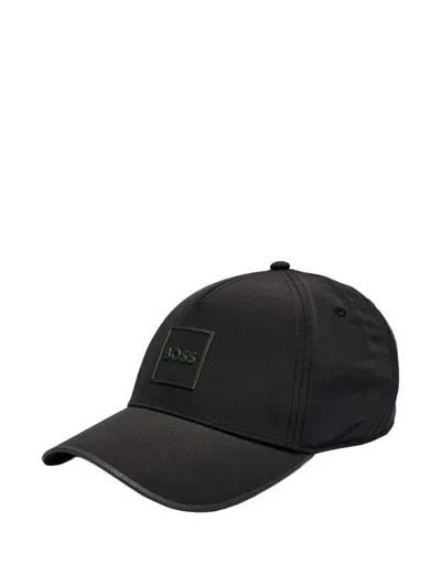 Hugo Boss Pyer Logo-detail Baseball Cap In Purple