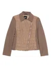 Hugo Boss Quilted Bomber Jacket In Multi
