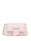 Hugo Boss Quilted Chain-strap Shoulder Bag In Pink