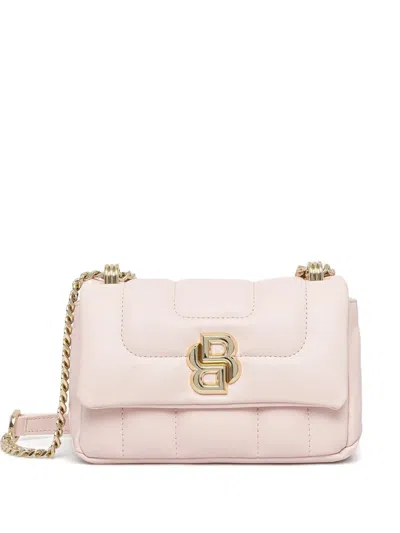 Hugo Boss Quilted Cross Body Bag In Pink