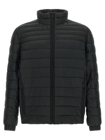 Hugo Boss Quilted Down Down Jacket In Black