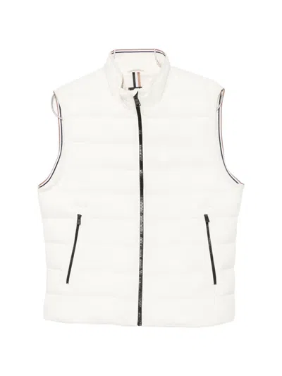 Hugo Boss Quilted Gilet In White