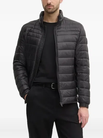 HUGO BOSS QUILTED HIGH-NECK JACKET