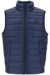 Hugo Boss Boss Quilted Oden In Blue