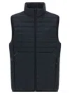 Hugo Boss Quilted Technical Vest In Multi