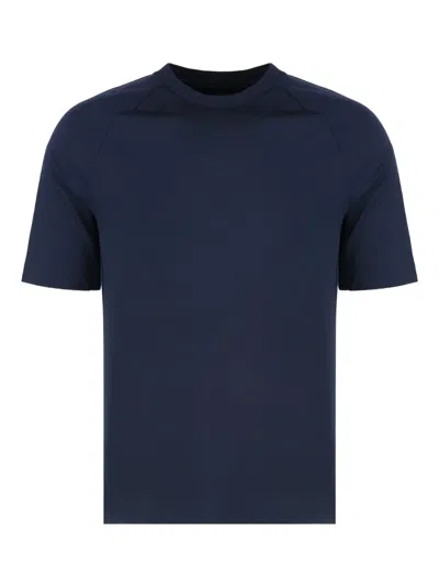 Hugo Boss Raglan-sleeve T-shirt In Blue