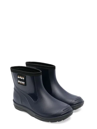 Hugo Boss Kids' Rain Boots In Blue