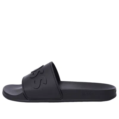 Hugo Boss Raised Italian Made Slides 'black'