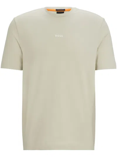 Hugo Boss Boss Camel "l-tesar 14" T-shirt In Multi