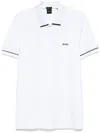 HUGO BOSS RAISED-LOGO POLO SHIRT