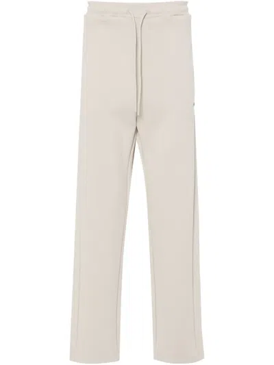 Hugo Boss Raised-logo Track Pants In 中性色