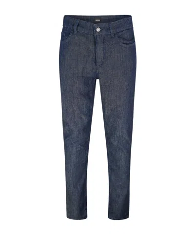 Hugo Boss Rawwash Jeans In Blue