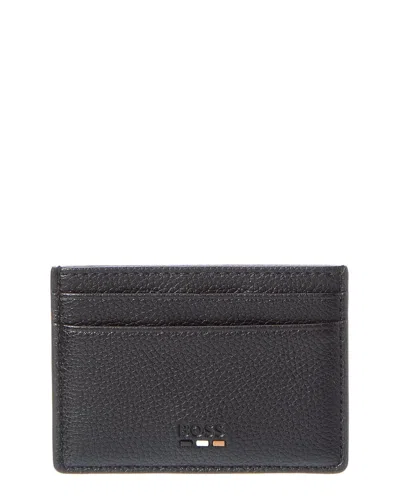 Hugo Boss Ray Card Holder In Black