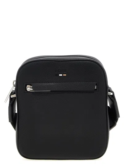 Hugo Boss Ray Crossbody Bag In Black