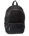 Hugo Boss Ray Leather Backpack In Black