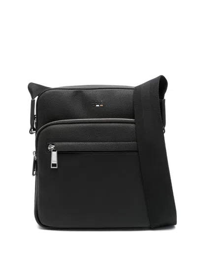 Hugo Boss Ray Messenger Bag In Black