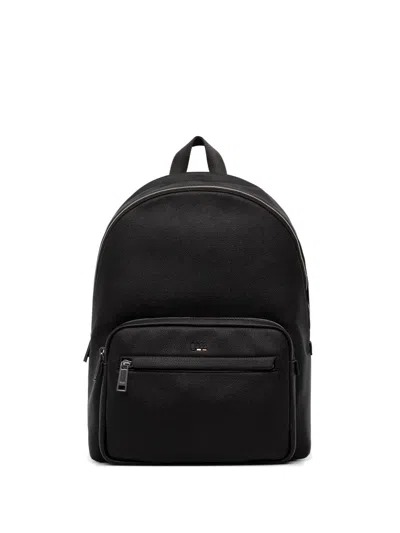 Hugo Boss Ray Pocket Backpack In Black