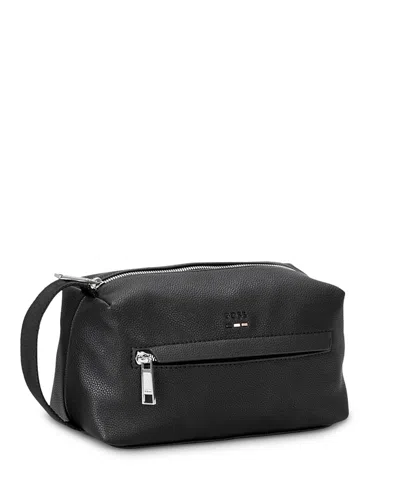 Hugo Boss Ray Wash Bag In Black