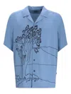 Hugo Boss Rayer Tree-illustration Short-sleeve Shirt