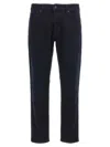 Hugo Boss Regular-fit Jeans In Blue-black Super-soft Denim In Blue