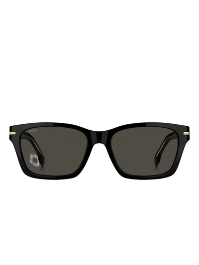 Hugo Boss Rectangle-frame Sunglasses