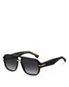 Hugo Boss Boss Sunglasses In Ruthenium /gray