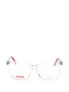 Hugo Boss Rectangle-frame Glasses In White