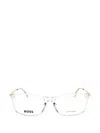 Hugo Boss Rectangle-frame Glasses In White