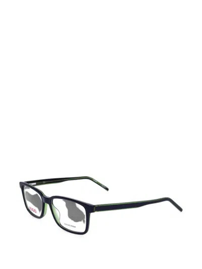Hugo Boss Rectangle-frame Glasses In Black