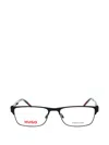 Hugo Boss Rectangle-frame Glasses In Black