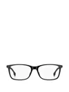 Hugo Boss Rectangle-frame Glasses In Black