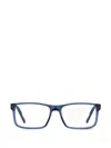 Hugo Boss Rectangle-frame Glasses In Blue