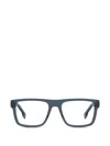 Hugo Boss Rectangle-frame Glasses In Blue