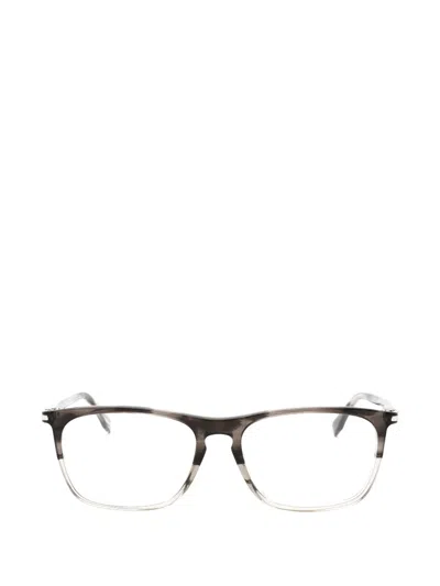 Hugo Boss Rectangle-frame Glasses In Brown