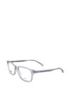 Hugo Boss Rectangle-frame Glasses In Gray