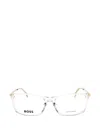 Hugo Boss Rectangle-frame Glasses In White