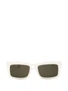 Hugo Boss Rectangle-frame Sunglasses In Green