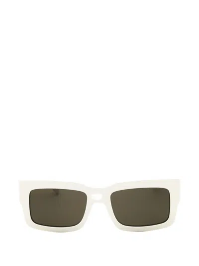 Hugo Boss Rectangle-frame Sunglasses In Green
